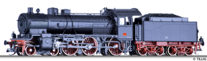 [Lokomotivy] → [Parn] → [BR 38] → 02033 E: parn lokomotiva ern s ervenmi koly