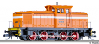 [Lokomotivy] → [Motorov] → [V 60] → 96156: oranov s blm pruhem, ern rm
