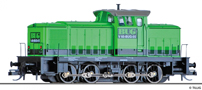 [Lokomotivy] → [Motorov] → [V 60] → 96159: dieselov lokomotiva zelen, ern rm a pojezd