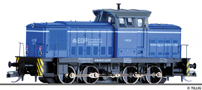 [Lokomotivy] → [Motorov] → [V 60] → 96160: dieselov lokomotiva v barevnm schematu „Eisenbahngesellschaft Potsdam mbH“