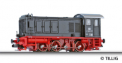 [Lokomotivy] → [Motorov] → [V 36] → 04631: dieselov lokomotiva ern  s ervenm pojezdem