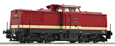 [Lokomotivy] → [Motorov] → [V 100] → 36305: dieselov lokomotiva erven s krmovm pruhem