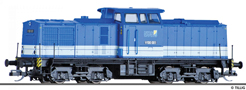 [Lokomotivy] → [Motorov] → [V 100] → 04595: dieselov lokomotiva modr s blmi pruhy „Nordic Rail Service GmbH“