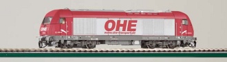 [Lokomotivy] → [Motorov] → [ER 20 Herkules] → 47589: dieselov lokomotiva erven-stbrn s edm rmem „www.ohe-transport.de“