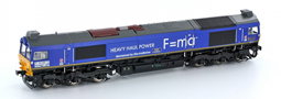 [Lokomotivy] → [Motorov] → [Blue Tiger] → H70002: modr s edou stechou a lutmi ely „Heavy Haul Power“