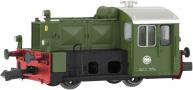 [Lokomotivy] → [Motorov] → [BR 323] → HN9009: dieselov lokomotiva zelen-ern s ervenmi ely Kf II