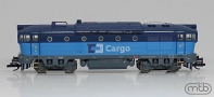 [Lokomotivy] → [Motorov] → [T478.3 „Brejlovec”] → TT753-079: dieselov lokomotiva svtle modr-tmav modr
