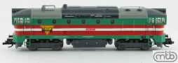 [Lokomotivy] → [Motorov] → [T478.3 „Brejlovec”] → BOBO 468-0: dieselov lokomotiva v barevnm schematu maarskho soukromho dopravce BOBO Kft.