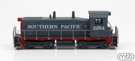 [Lokomotivy] → [Motorov] → [SW 1200] → SW-1200-SP: dieselov lokomotiva tmav ed-erven „SOUTHERN PACIFIC“