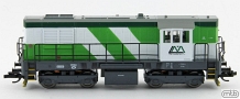 [Lokomotivy] → [Motorov] → [T466.2/T448.0] → LM 740 863: dieselov lokomotiva v barevnm schematu „Lomy Moina s.r.o.“