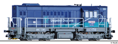 [Lokomotivy] → [Motorov] → [T466.2/T448.0] → 02757: dieselov lokomotiva v barevnm schematu „Unipetrol Doprava“