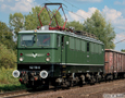 [Lokomotivy] → [Elektrick] → [BR 242] → 502128 E: elektrick lokomotiva zelen s ernm pojezdem „Eisenbahn Gesellschaft Potsdam mbH“