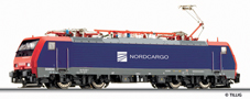 [Lokomotivy] → [Elektrick] → [BR 189] → 02487 E: elektrick lokomotiva modr-erven „NORDCARGO”