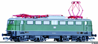 [Lokomotivy] → [Elektrick] → [BR 140] → 02397: elektrick lokomotiva zelen se stbrnou stechou, ern rm a pojezd