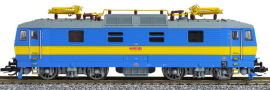 [Lokomotivy] → [Elektrick] → [BR 180/BR 230] → 32915: elektrick lokomotiva modr se lutm psem, ed stecha