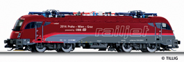[Lokomotivy] → [Elektrick] → [BR 183] → 04961 E: elektrick lokomotiva Railjet v barevnm schematu „Spirit of Praha“