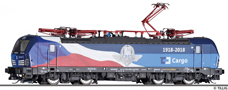 [Lokomotivy] → [Elektrick] → [BR 193 VECTRON] → 04832: elektrick lokomotiva s reklamnm potiskem „100 Jahre Tschechien“