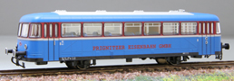 [Lokomotivy] → [Motorov vozy a jednotky] → [VT 98 (BR 798)] → 9813: dc vz v barevnm schematu „Prignitzer Eisenbahn GmbH“