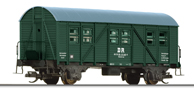 [Osobn vozy] → [Spn a osobn] → [2-os pomocn MCi] → 13295: zelen s edou stechou do pracovnho vlaku