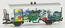 [Nkladn vozy] → [Kryt] → [2-os chladic, pivn a reklamn] → 500884: chladic vz bl s reklamnm potiskem „Bad Brambacher“