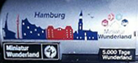 [Nkladn vozy] → [Cisternov] → [2-os Z52] → 501422: kotlov vz stbrn s reklamnm potiskem „5000 Tage Wunderland - Hamburg”