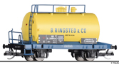 [Nkladn vozy] → [Cisternov] → [2-os Z52] → 17316: kotlov vz lut „ZE B. Ringsted & Co. Kobenhavn“