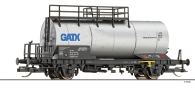 [Nkladn vozy] → [Cisternov] → [2-os na tk oleje] → 14999: stbrn  „GATX“