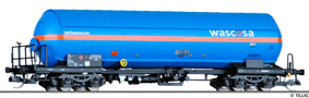 [Nkladn vozy] → [Cisternov] → [4-os na plyn] → 15032: modr s oranovm proukem a slunenm ttem