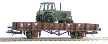[Nkladn vozy] → [Nzkostnn] → [2-os Rm] → 501025: ervenohnd s nkladem vojenskho traktoru