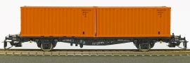 [Nkladn vozy] → [Nzkostnn] → [2-os kontejnerov Lbgjs 598] → 35003: ern ploinov se dvma oranovmi kontejnery