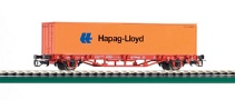 [Nkladn vozy] → [Nzkostnn] → [2-os kontejnerov Lgs 579] → 47702: ploinov vz s kontejnerem 40′ „Hapag-Lloyd“