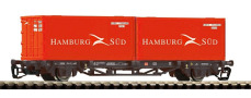 [Nkladn vozy] → [Nzkostnn] → [2-os kontejnerov Lgs 579] → 47707: ern se dvma kontejnery „Hamburg Sd”