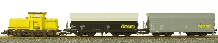 [Soupravy] → [S lokomotivou] → 01348: set dieselov lokomotivy T334 a dvou samovsypnch voz ″Viamont″