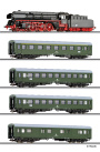 [Soupravy] → [S lokomotivou] → 01430 E: set parn lokomotivy BR 01.5 a ty osobnch voz