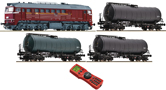 [Soupravy] → [S lokomotivou] → 35010: set dieselov lokomotivy BR 220 a t cisternovch voz