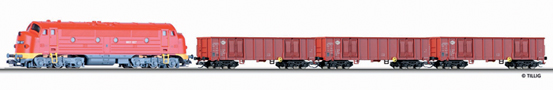 [Soupravy] → [S lokomotivou] → 01212: set lokomotivy M61 a t nkladnch voz