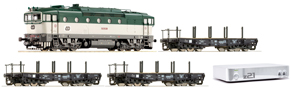 [Soupravy] → [S lokomotivou] → 35016: set dieselov lokomotivy 750 a t ploinovch voz