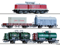 [Soupravy] → [S lokomotivou] → 501798: set dieselov lokomotivy a ty nkladnch voz „20 Jahre TILLIG-TT-CLUB“