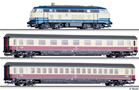 [Soupravy] → [S lokomotivou] → 01774 E: set dieselov lokomotivy BR 218 a dvou rychlkovch voz „TEE Merkur“