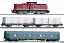 [Soupravy] → [S lokomotivou] → 01067 E: set dieselov lokomotivy BR 115 a t potovnch voz „Postzug“