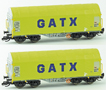 [Soupravy] → [Nkladn] → 51138: set dvou ploinovch voz s plachtou „GATX“