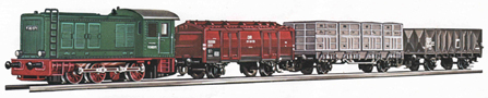 [Program „Start“] → [Soupravy] → 1612: set dieselov lokomotivy V 36 a t nkladnch voz