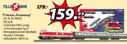 [Program „Start“] → [Soupravy] → 500942: set dieselov lokomotivy V 180 a dvou osobnch voz typu E5