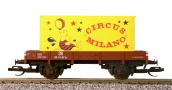 [Program „Start“] → [Nkladn vozy] → 500794: nzkostnn nkladn vz ervenohnd se lutm kontejnerem „Circus Milano“