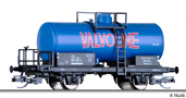 [Nkladn vozy] → [Cisternov] → [2-os R] → 95840: modr s ernm rmem „Valvoline“