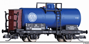 [Nkladn vozy] → [Cisternov] → [2-os R] → 95864: kotlov vz modr s brzdaskou budkou „lwerke J. Schindler“