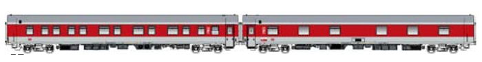 [Soupravy] → [Osobn] → 56021: set dvou lkovch voz „DB Nachtzug“