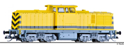 [Program „Start“] → [Lokomotivy] → 04599: dieselov lokomotiva lut s modrm pruhem, ed pojezd