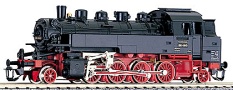 [Lokomotivy] → [Parní] → [BR 86] → 02242: parní lokomotiva černá s červeným pojezdem