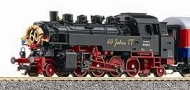 [Lokomotivy] → [Parní] → [BR 86] → 500458: parní lokomotiva černá s červeným pojezdem „60 Jahre TT”